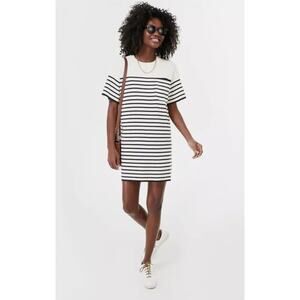 Tuckernuck Black and White Striped Mini Dress